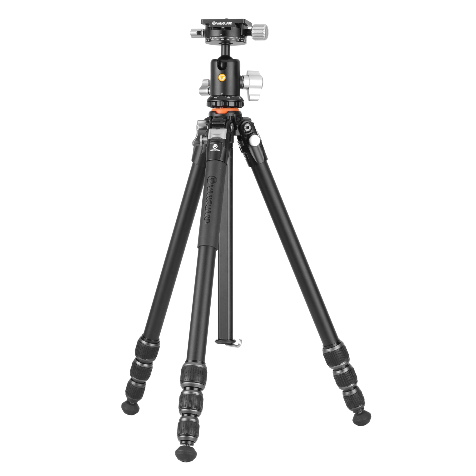 VEO 5 234AB 110S Aluminum Tripod with Dual Axis Head - Professional Camera & Smartphone Tripod Stand for Photography, Vlogging, and Live Streaming - Compact & Lightweight for Travel and Outdoor Shoots
