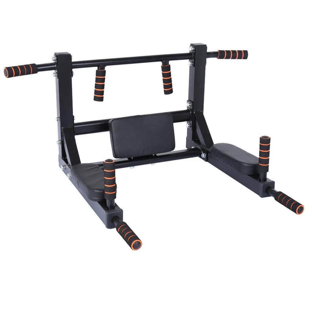 Multifunctional Wall-Mounted Pull Up Bar - Heavy Duty Chin Up Rod for Home Gym, Supports 440 lbs - Perfect for Strength Training & Indoor Workouts