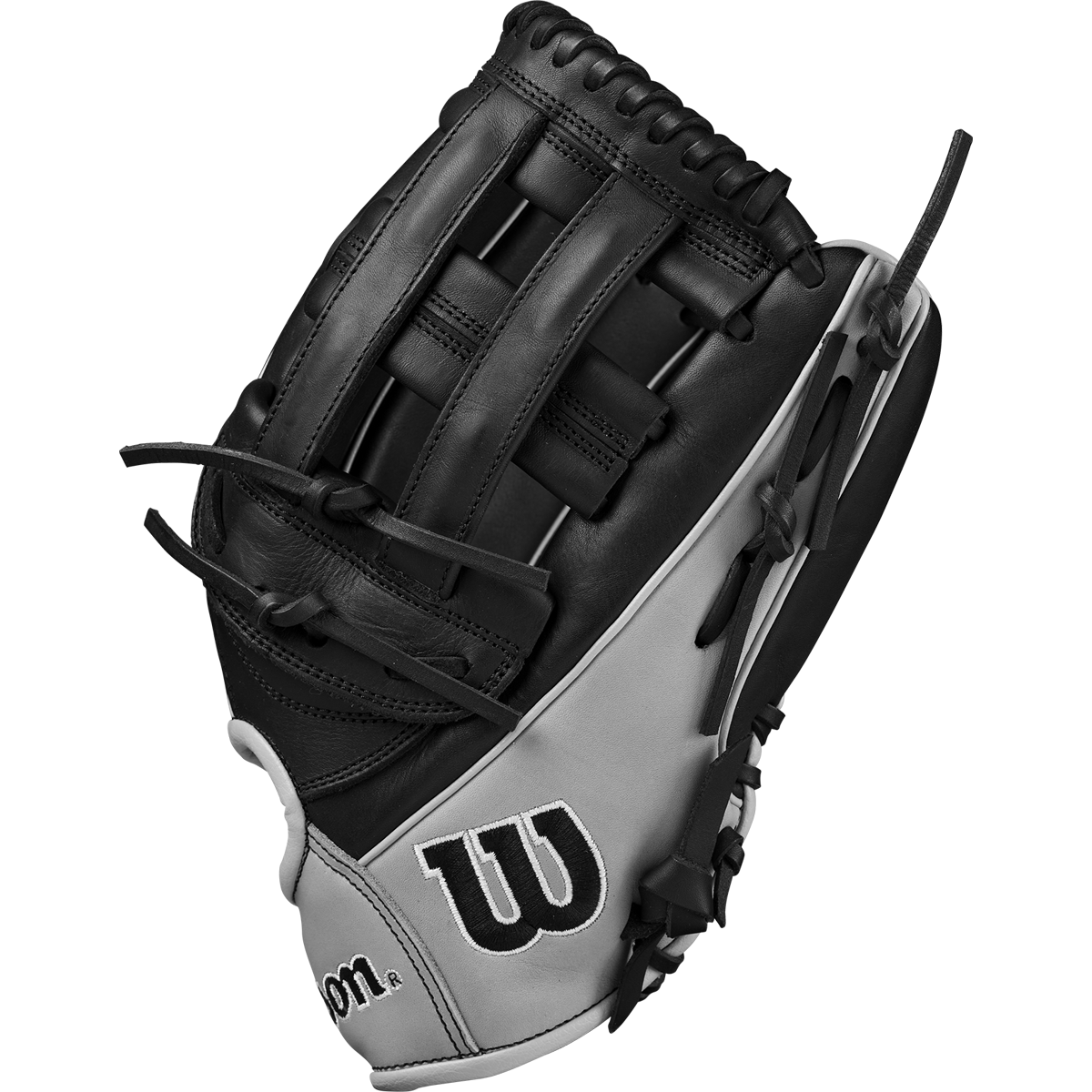 A1000 1750 Outfield Baseball Glove - 12.5 Inch Dual Post Web for Youth & Adult Players - Perfect for Outfield Practice & Game Performance
