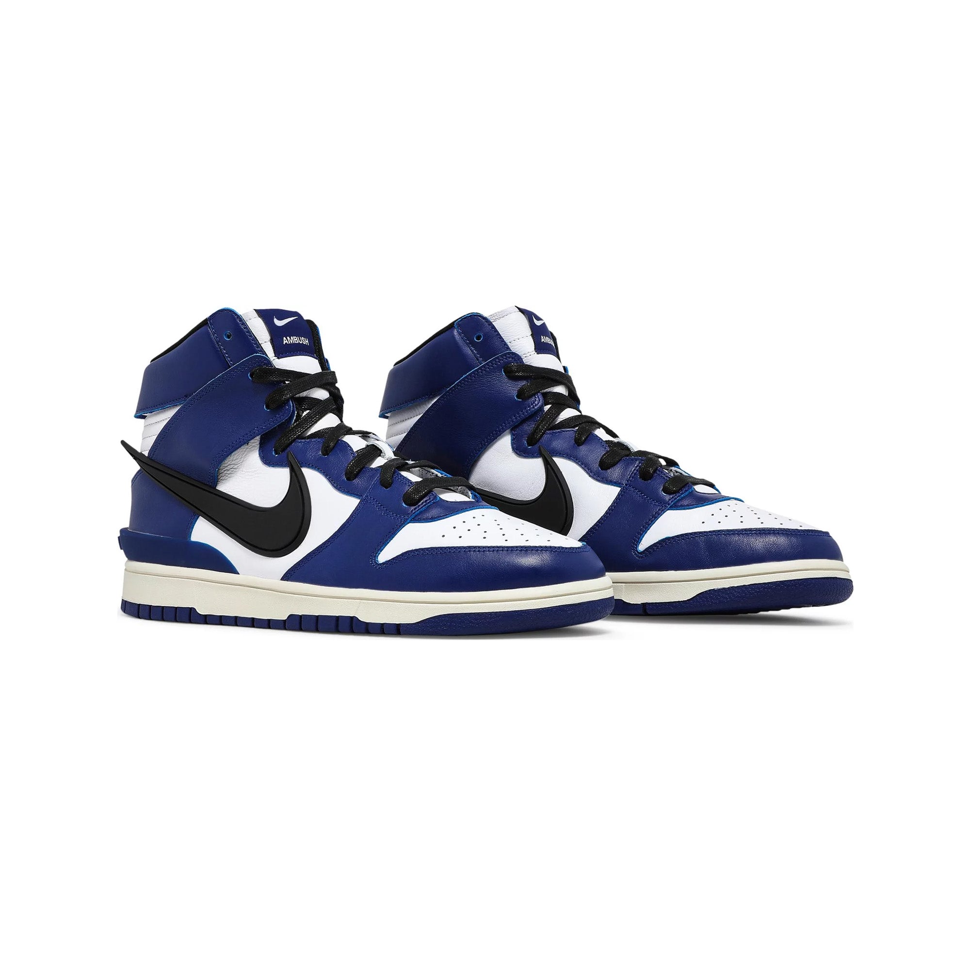 AMBUSH x Nike Dunk High 'Deep Royal' Retro Basketball Shoes - Stylish Sneakers for Men & Women, Perfect for Streetwear & Casual Outfits
