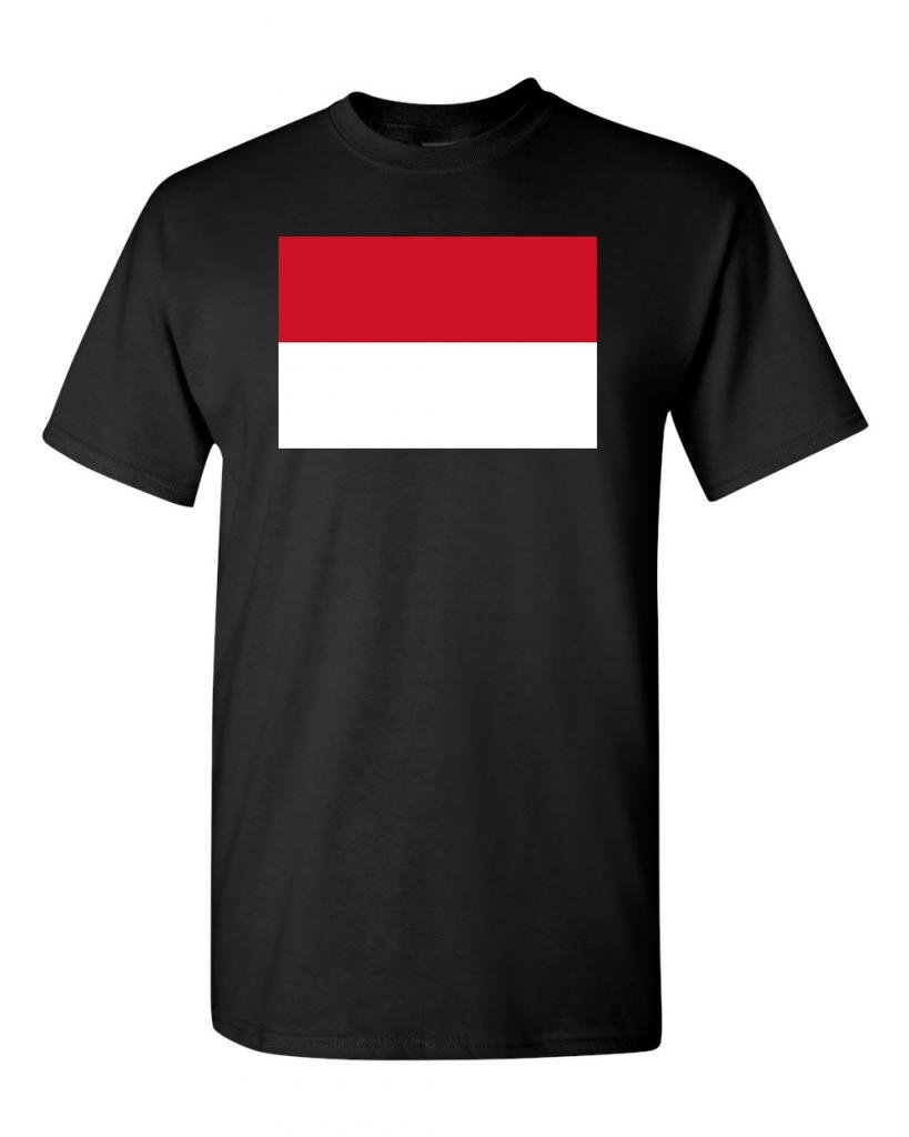 Indonesia Flag T-Shirt for Adults - Comfortable & Stylish DT Tee - Perfect for Travel, National Pride & Casual Wear