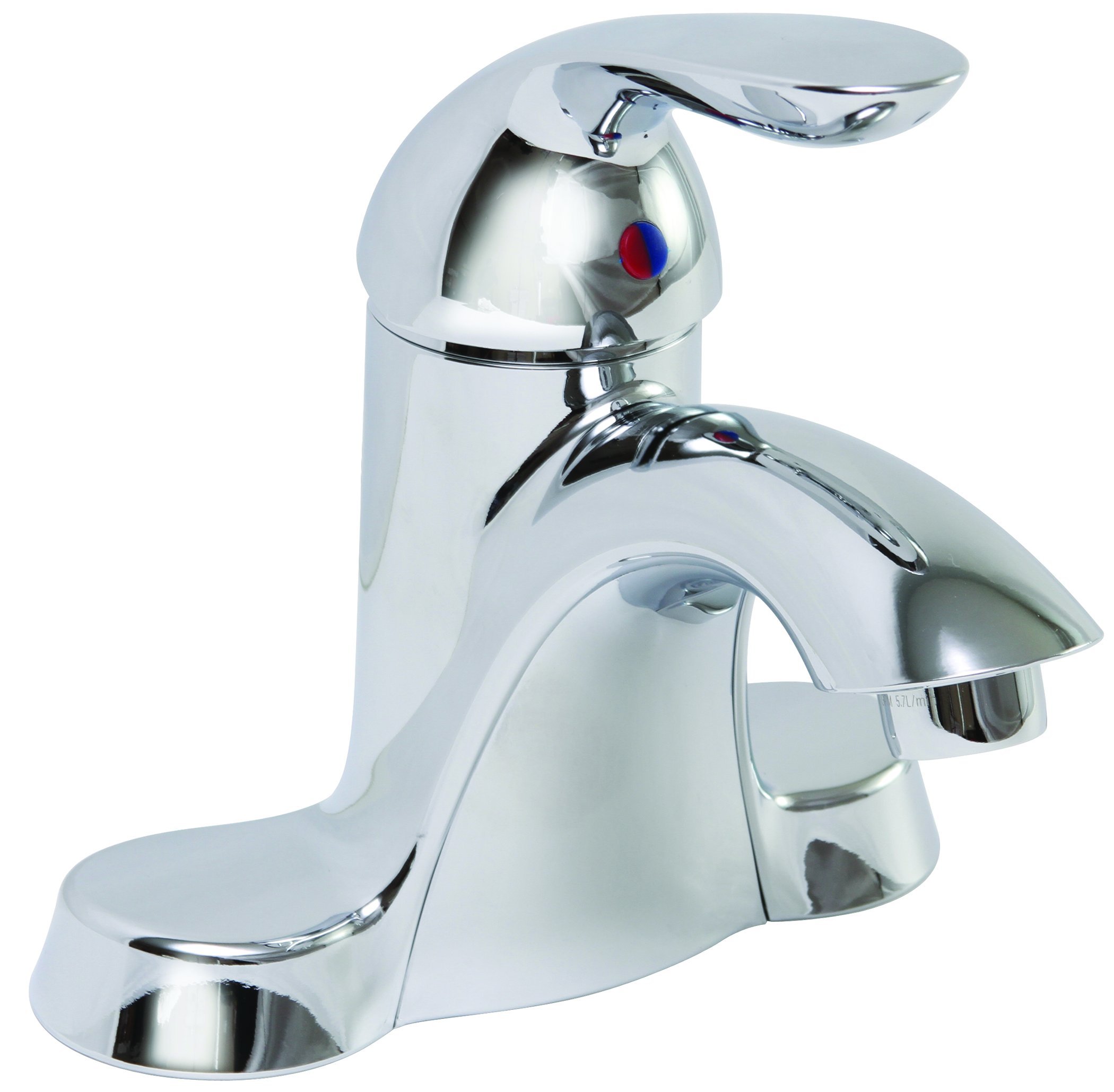 Lead-Free Single Handle Bathroom Sink Faucet with Pop-Up Drain - Chrome Finish for Modern Vanities & Powder Rooms | Perfect for Home, Hotel & Commercial Use