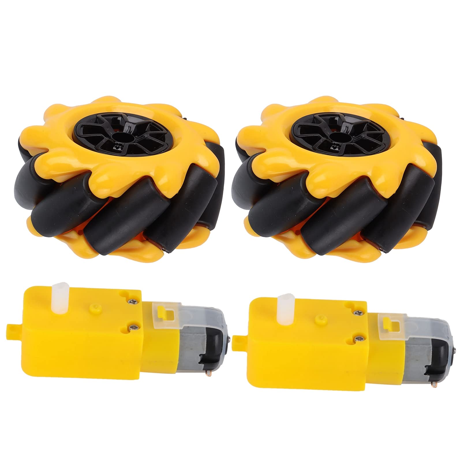 DIY Smart Car Robot Wheel - ABS Material Mecanum Wheel for Small Robots, RC Cars, STEM Projects & DIY Robotics
