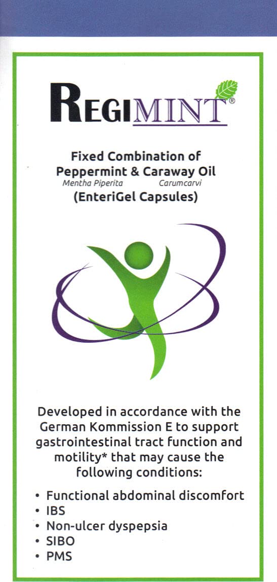 Peppermint Oil with Caraway Enteric Coated Capsules - 4 Pack for IBS Relief | Supports Digestive Comfort & Gut Health | Ideal for Travel, Work & Daily Wellness