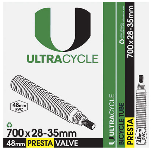 700x28 35 48MM Presta Valve RVC - High Performance Bike Tire Tube for Road Bikes, Mountain Bikes, and Hybrid Bikes - Perfect for Commuting, Racing, and Outdoor Adventures