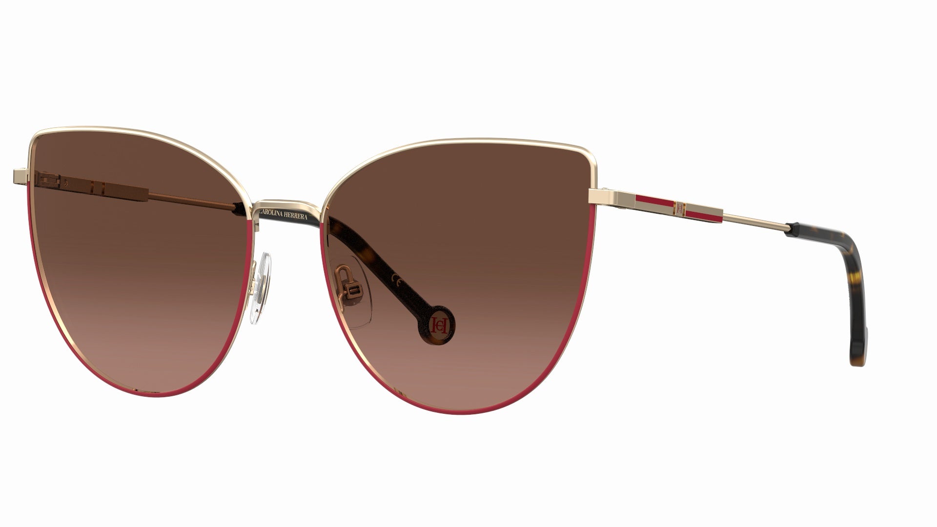 Carolina Herrera HER 0138/S Women's Designer Sunglasses - UV Protection Luxury Fashion Shades for Beach, Driving & Outdoor Activities