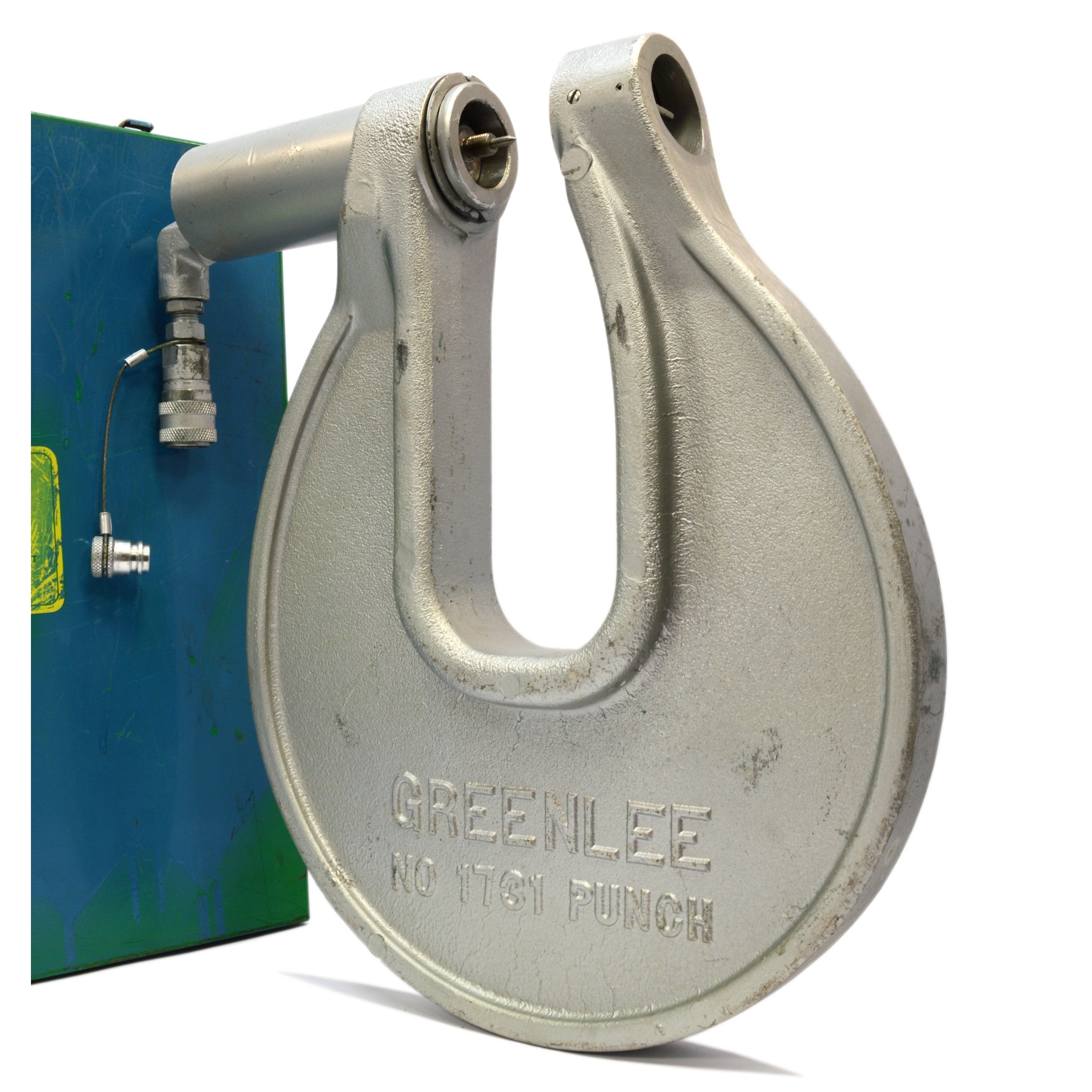 GREENLEE 1731 H 767 One Shot Hydraulic Knockout Driver Set with Case - Used Like New | Perfect for Electrical Conduit Installation & Metal Fabrication