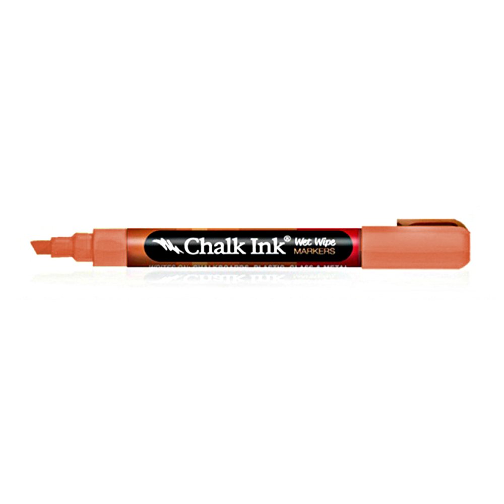 Chalk Ink Wet Wipe Markers - 6mm Fine Tip Whiteboard Markers for Glass, Tile & Non-Porous Surfaces - Perfect for Spanish Tile, Kitchen Backsplash & Office Whiteboards - Easy to Erase & Reusable