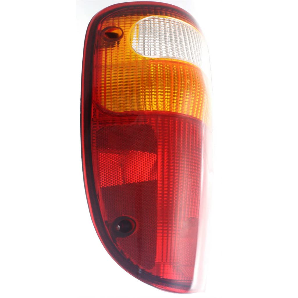 CAPA Certified Replacement Tail Light Assembly for 2001 Mazda B2500 - Driver Side (Left) | Fits Part Numbers MA2800114, MA2800114C, 191275129500, 1F2051160 | Durable Lens & Housing | Perfect for Restoration, Collision Repair & Night Driving Safety