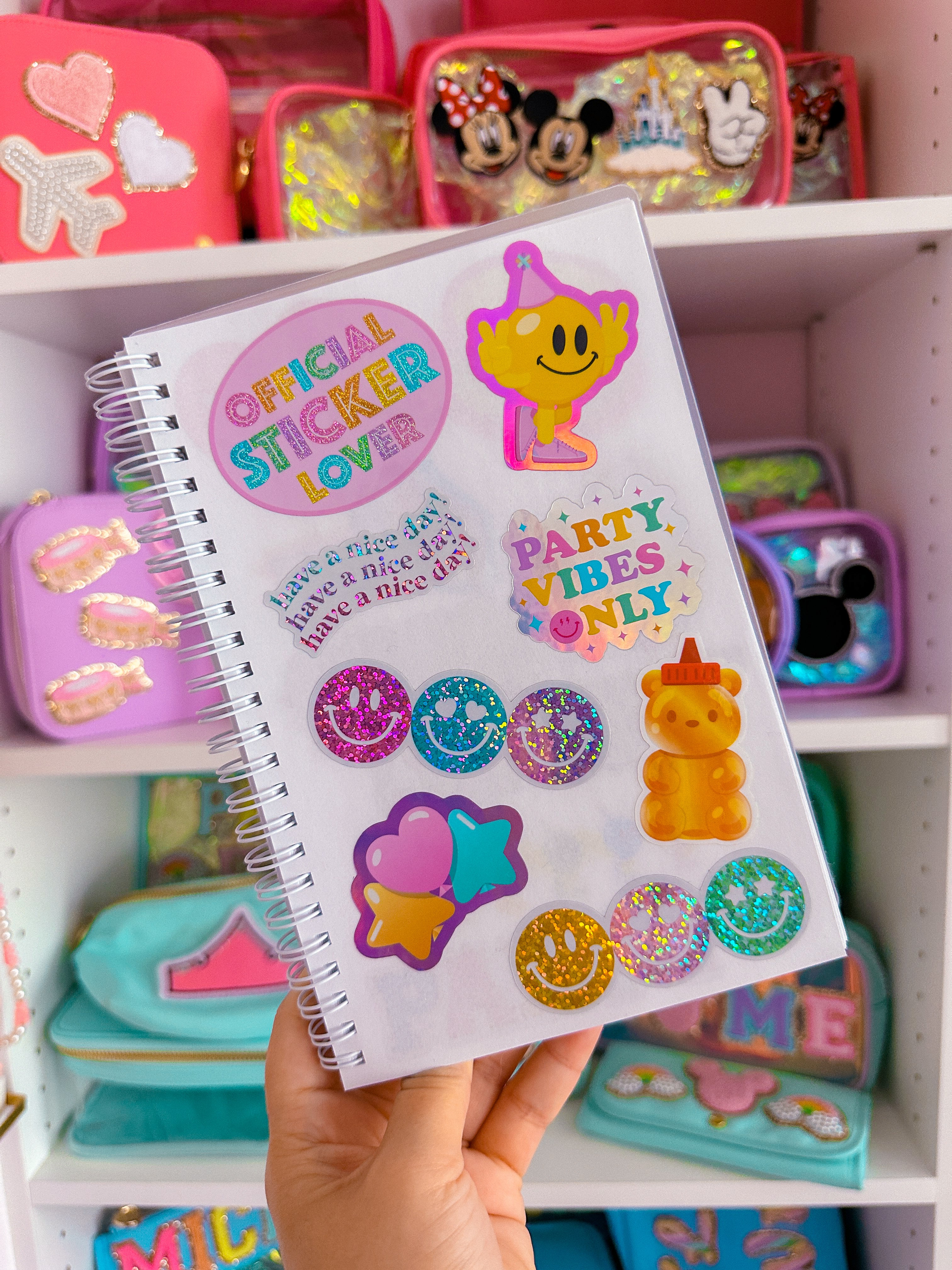 Waterproof Vinyl Stickers for Collectors - Durable, Weatherproof Decals for Laptops, Water Bottles & DIY Crafts - Perfect for Scrapbooking, Journaling & Personalizing Accessories