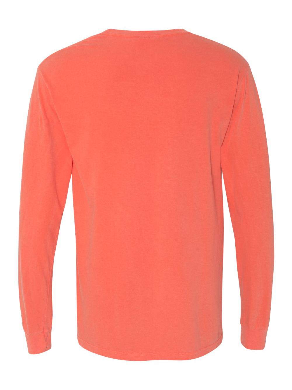 Comfort Colors Men's Long Sleeve T-Shirt - Soft Cotton Crewneck Tee Style 6014 for Casual Wear & Everyday Comfort