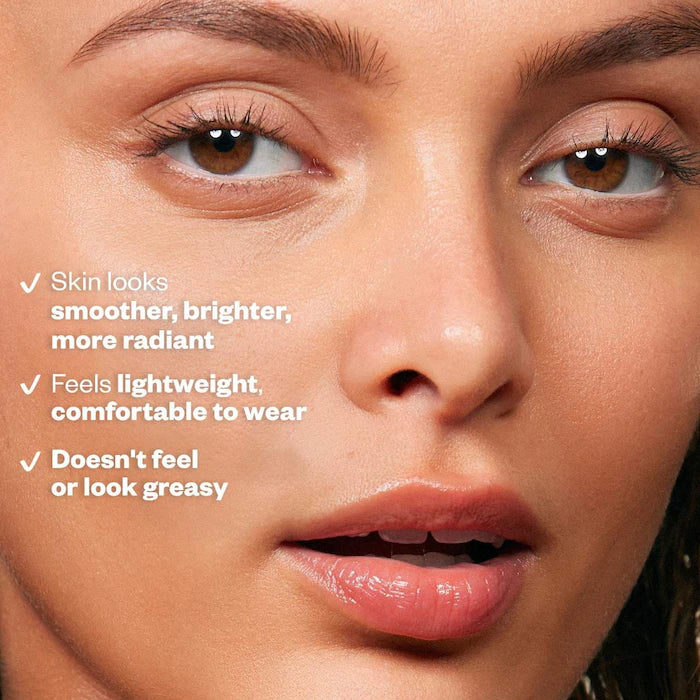 Kosas DreamBeamâ¢ Mineral Sunscreen SPF 40 - Silicone-Free with Ceramides & Peptides for Sensitive Skin - Daily Face Sun Protection for Outdoor Activities & Beach Days