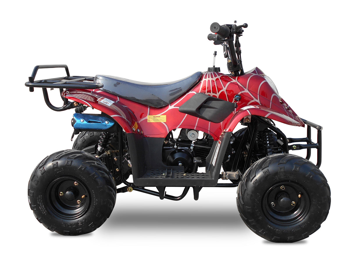 Rex 110cc ATV for Kids & Adults - 4 Stroke Automatic Transmission Dirt Bike for Off-Road Adventure & Trail Riding
