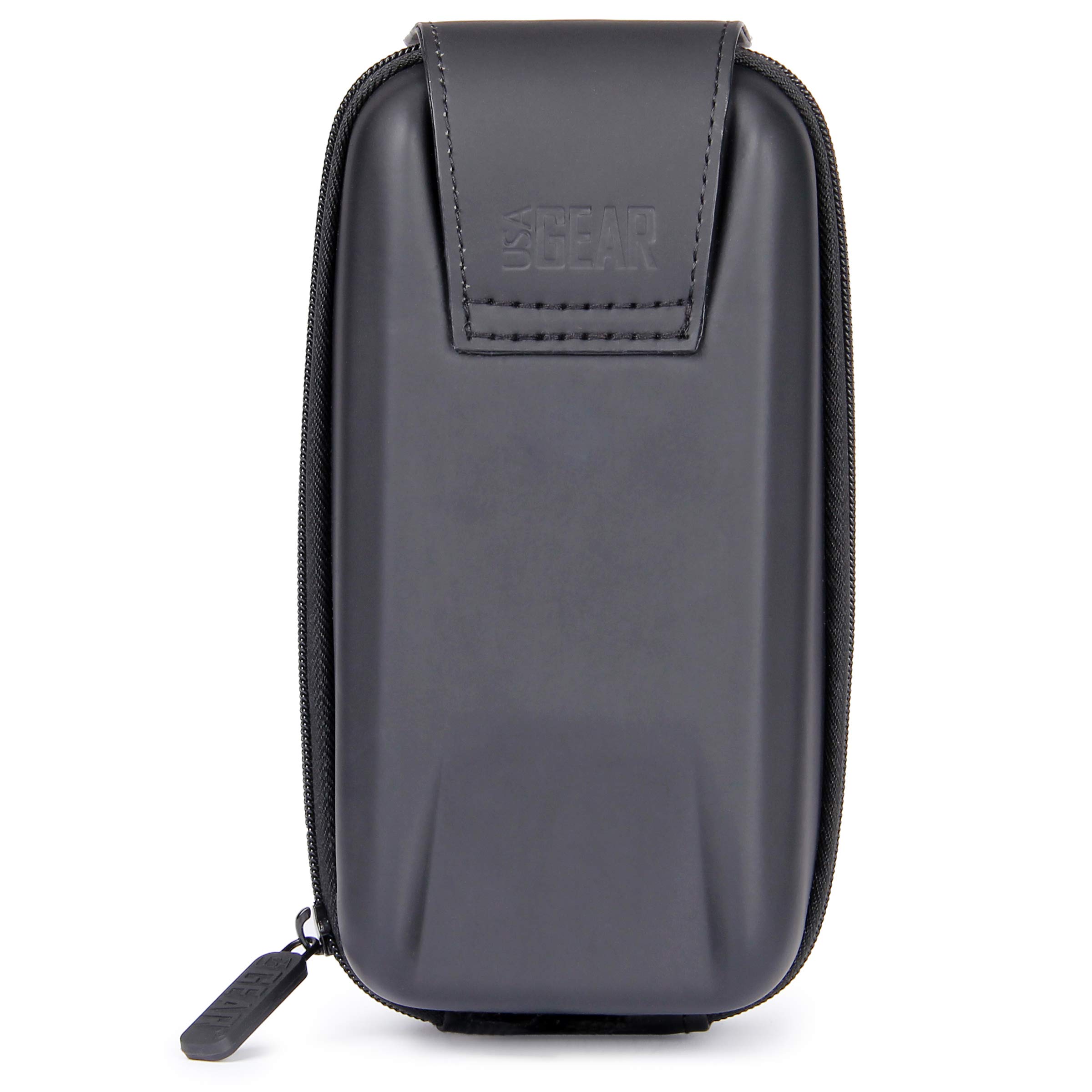 USA GEAR Waterproof Portable Charger Case - Durable Power Bank Hard Shell with Belt Loop & Carabiner | Compatible with Anker PowerCore, Ayeway, POWERADD | Perfect for Outdoor Activities, Travel & Emergency Charging