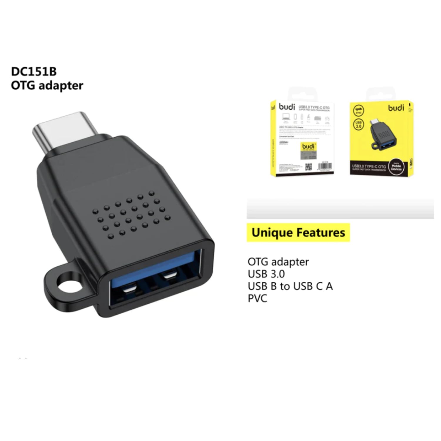 USB C to USB 3.0 Adapter with Micro USB 2.0 Converter - Type C Male to USB A Female OTG Adapter for MacBook, Samsung Galaxy S8, Nexus 6P, Nokia N1 - Perfect for Data Transfer & Charging on Laptops & Smartphones