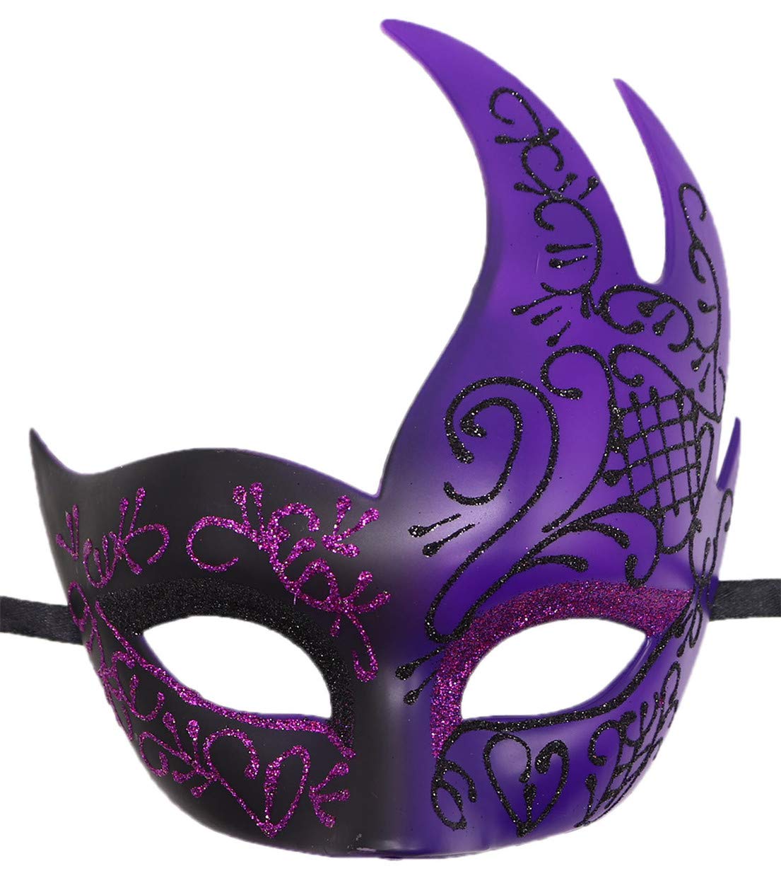 Vintage Greek Roman Venetian Masquerade Mask for Men - Elegant Halloween, Mardi Gras & Costume Party Accessories - Perfect for Themed Events, Cosplay, and Masquerade Balls