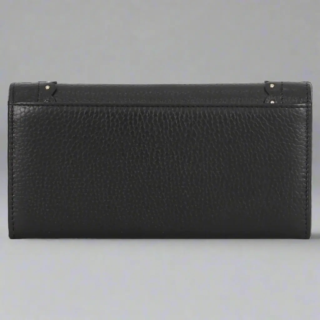 Stylish Genuine Leather Wallet with Studded Accent for Men - Perfect for Everyday Use, Travel & Gift Giving