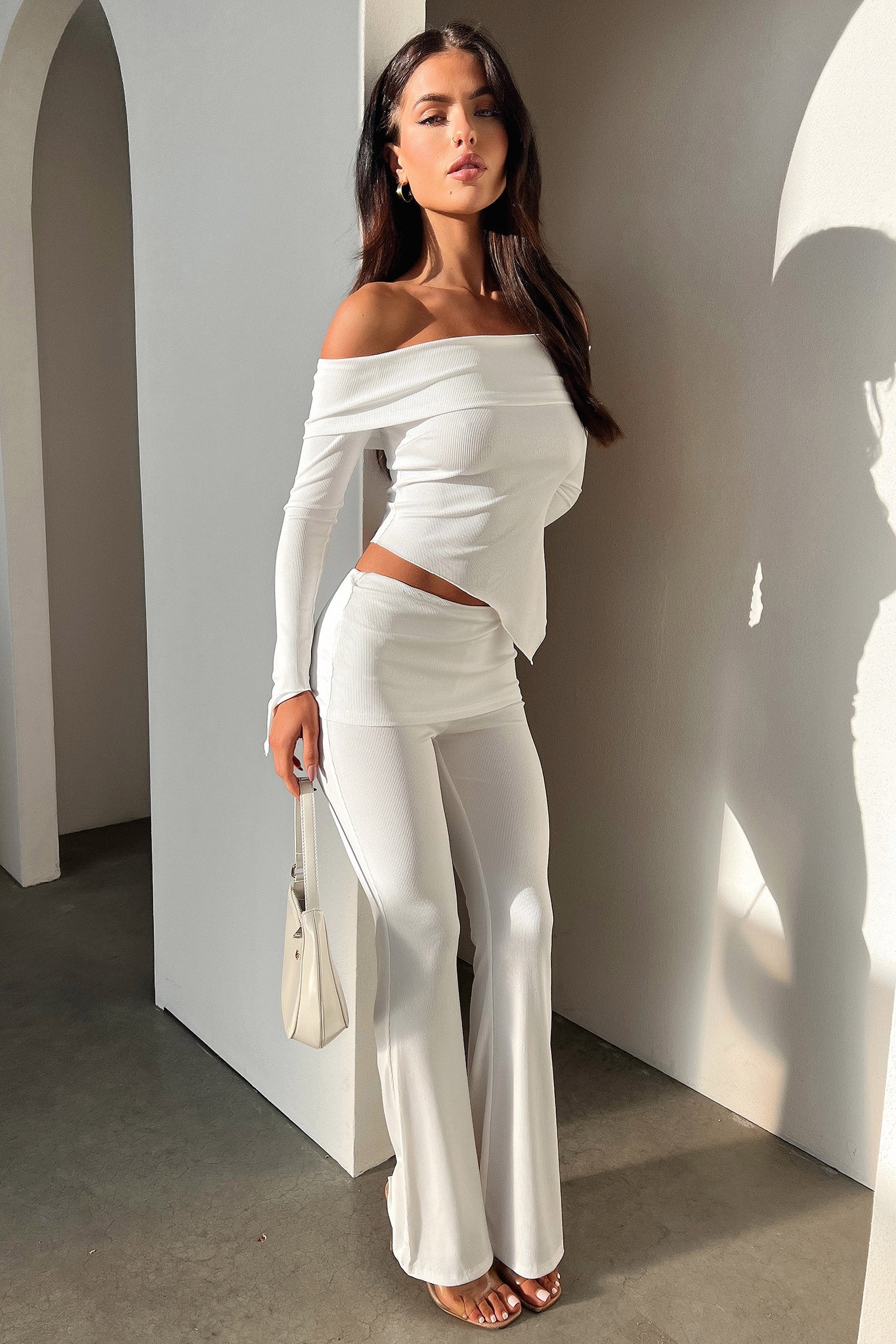 Aniston Top - Women's Stylish White Blouse for Casual & Office Wear | Perfect for Work, Dates & Everyday Outfits