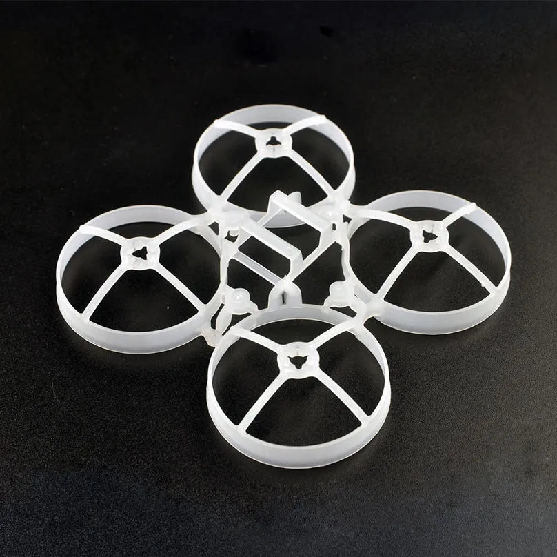 Upgraded Happymodel 75mm V4 Whoop Frame Kit - Compatible with Moblite7 & Mobula7 Drones - 2 Pack - Perfect for FPV Racing and Indoor Drone Flying