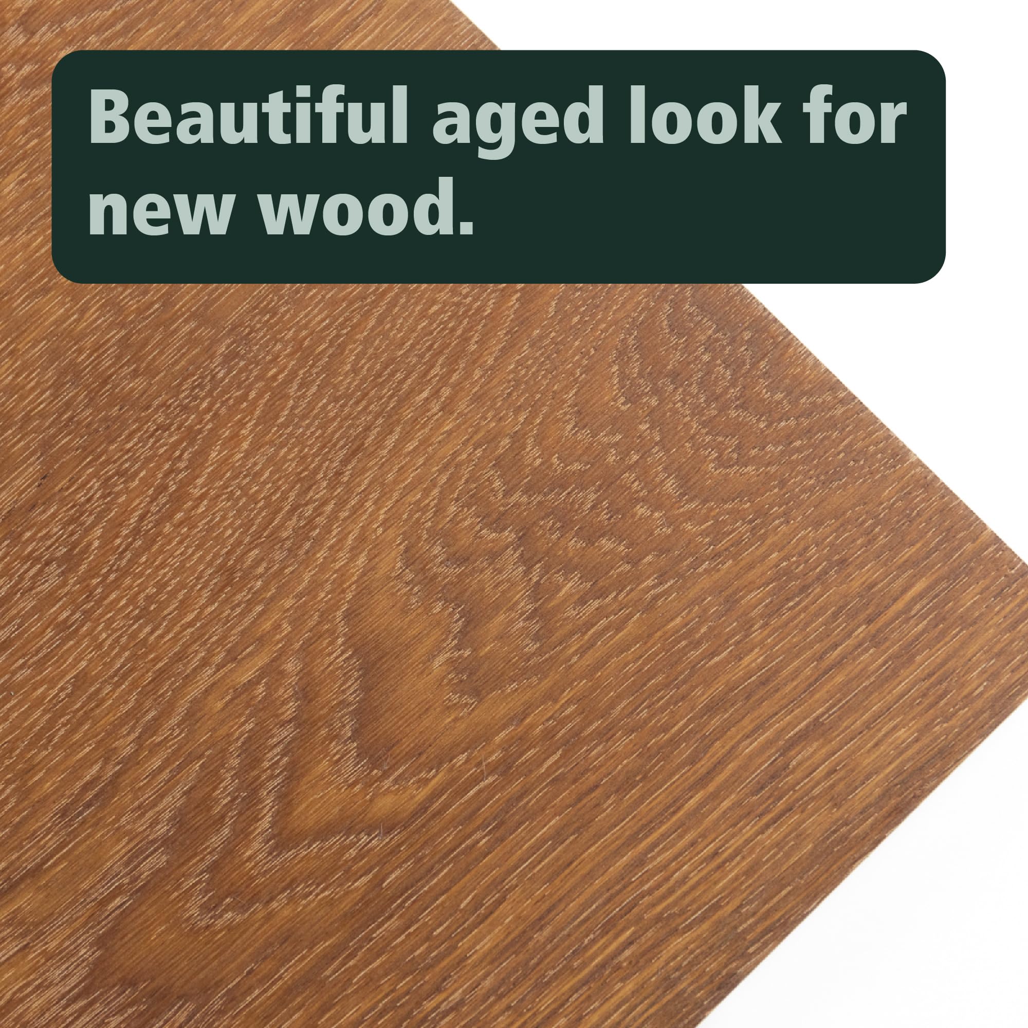 Rubio Monocoat Pre-Aging Wood Treatment - 1 Liter (200 sq ft Coverage) | Water-Based Fumed Light Wood Stain for Indoor Furniture & Wood Surfaces | Creates Natural Aged Look | Perfect for Dining Tables, Cabinets, Floors | Compatible with Oil Plus 2C Finishing System
