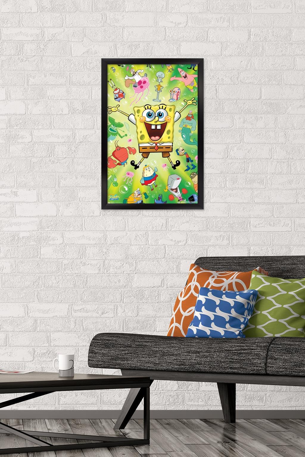 Trends International Nickelodeon SpongeBob SquarePants Burst Wall Poster - 14.725