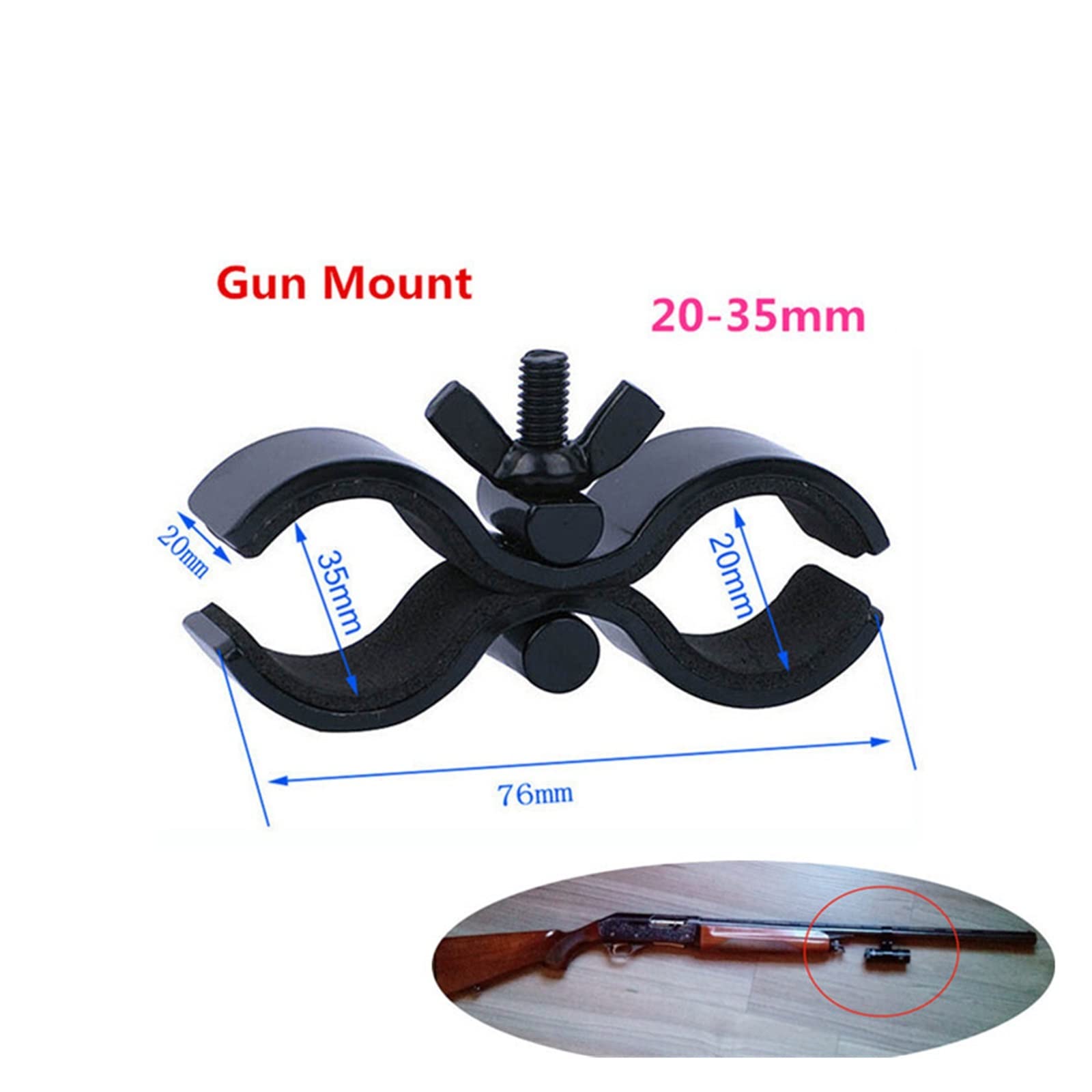 Mini Hunting Camera - FHD Waterproof Gun Mount Action Cam for Outdoor Hunting & Shooting | Perfect for Wildlife Tracking, Hunting Adventures & Tactical Training