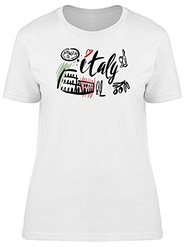 Love Italy Travel T-Shirt for Women - Comfortable Vacation Tee for European Trips & Summer Adventures