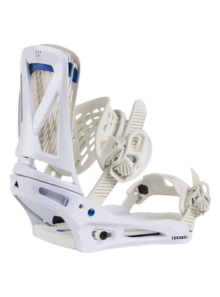 Burton Genesis Snowboard Bindings 2025 - High-Performance Snowboard Bindings for All-Mountain Riding | Perfect for Freestyle, Powder & Park Snowboarding