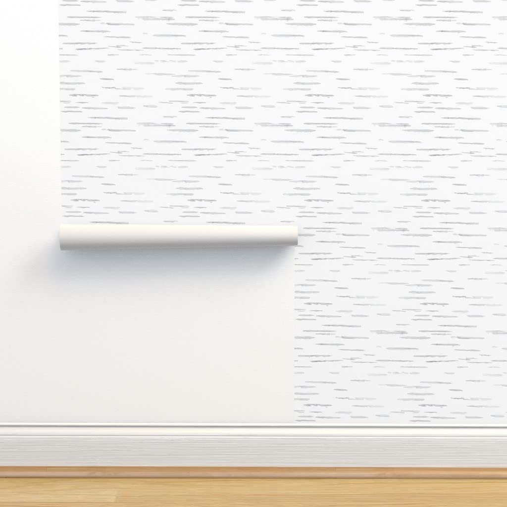 Peel & Stick Wallpaper 12ft x 2ft - Birch Tree Stripes Nature Pattern | Removable Self-Adhesive Wallpaper for Bedroom, Living Room & Nursery Decor | Easy to Install & Remove