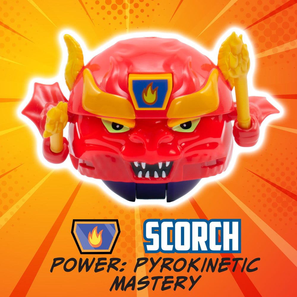 Battle Ballz: Epic Collectors Pack - 4 Warrior Action Figures for Kids | Perfect for Playtime, Collecting & Display | Great Gift for Boys & Girls