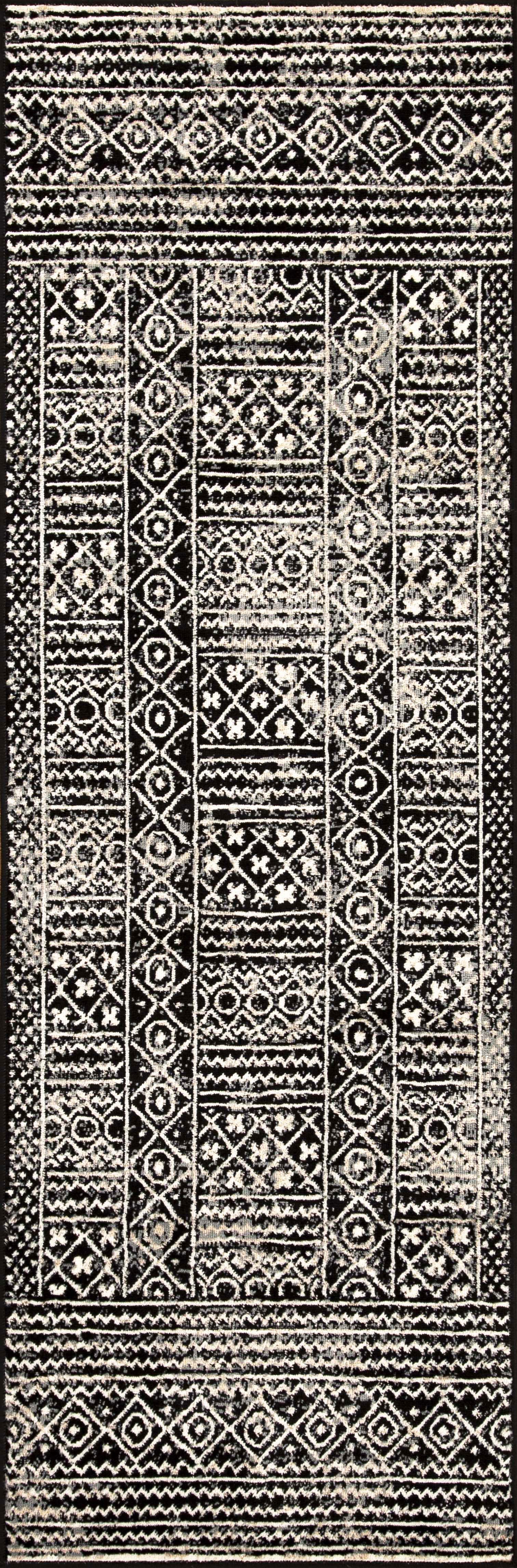 Navajo Aztec Pattern Indoor Area Rug - Southwestern Boho Tribal Design Non-Slip Living Room Carpet - Perfect for Bedroom, Dorm & Home Decor