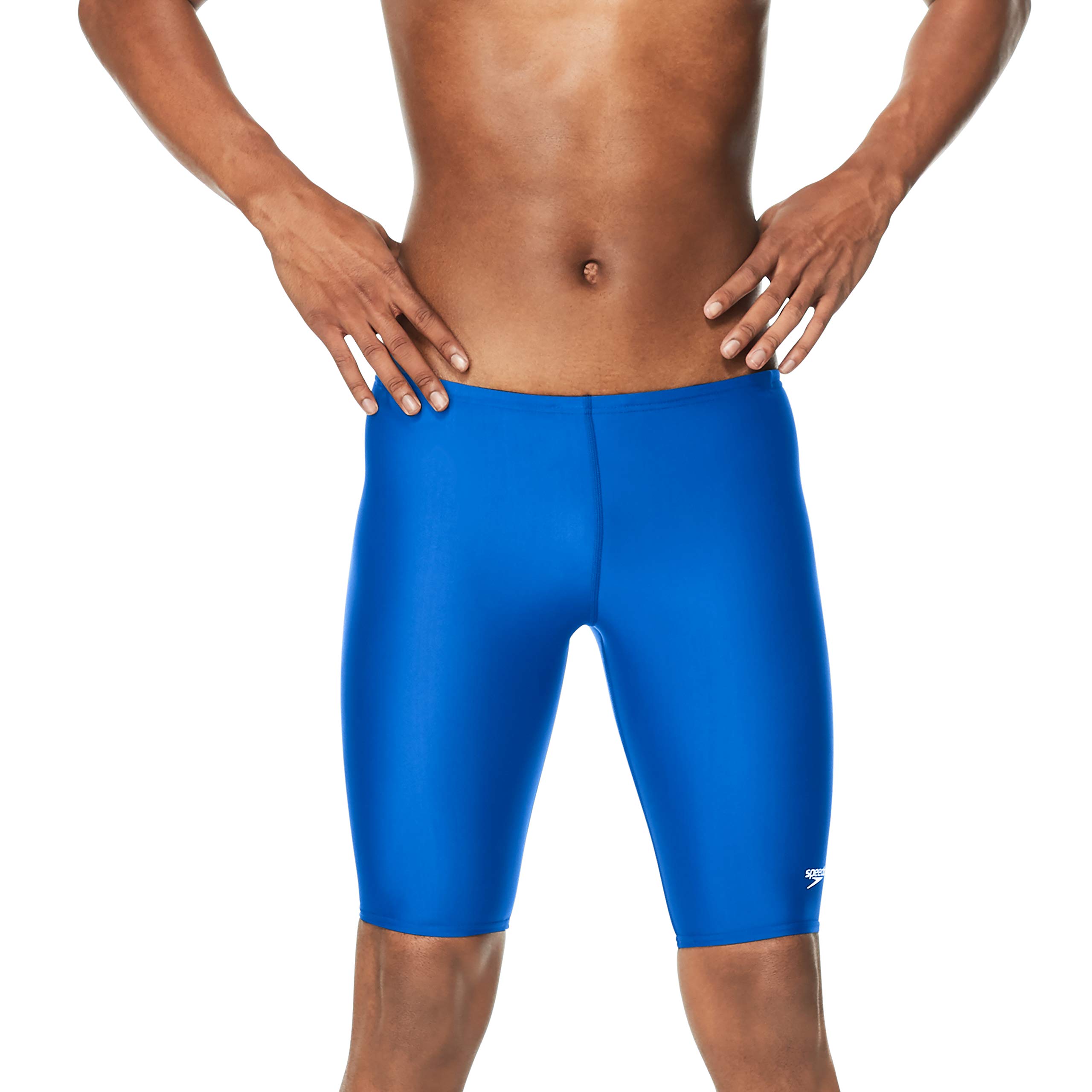 Speedo Men's ProLT Solid Jammer Swimsuit - High-Performance Competitive Swimwear for Lap Swimming & Training