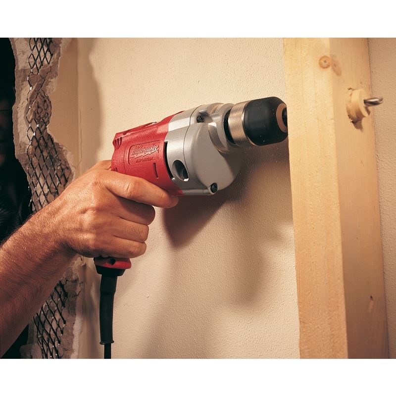 0233 20 3/8 in. Magnum Heavy Duty Drill - 0 to 2800 RPM Variable Speed, Keyless Chuck - Perfect for Woodworking, Metal Drilling & DIY Projects