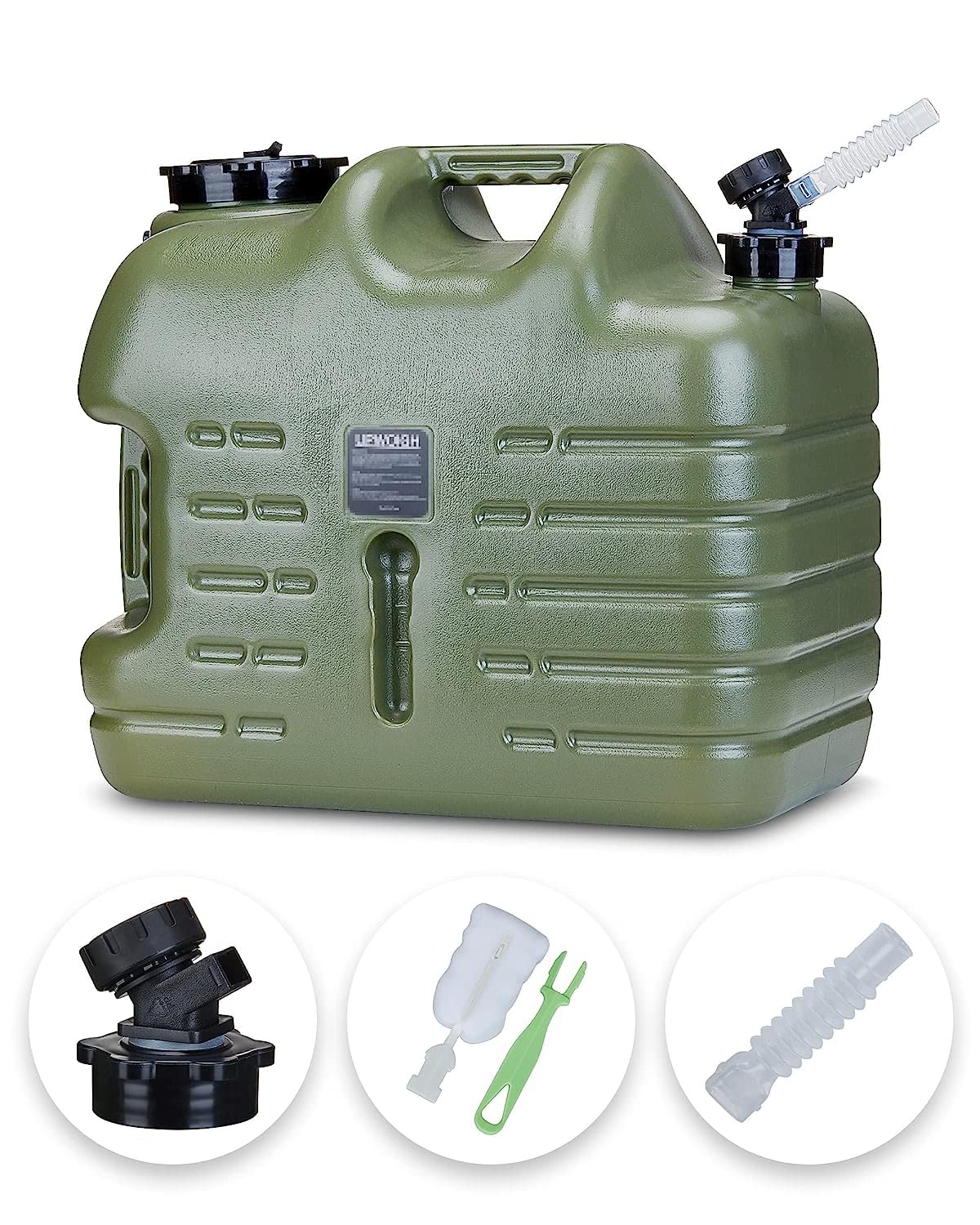 UPWOIGH 8.2 Gallon (31L) Portable Water Container - BPA Free, Leak-Proof Camping Water Jug for Outdoor Adventures, Emergency Water Storage | Perfect for Camping, Hiking, RV Trips & Disaster Preparedness