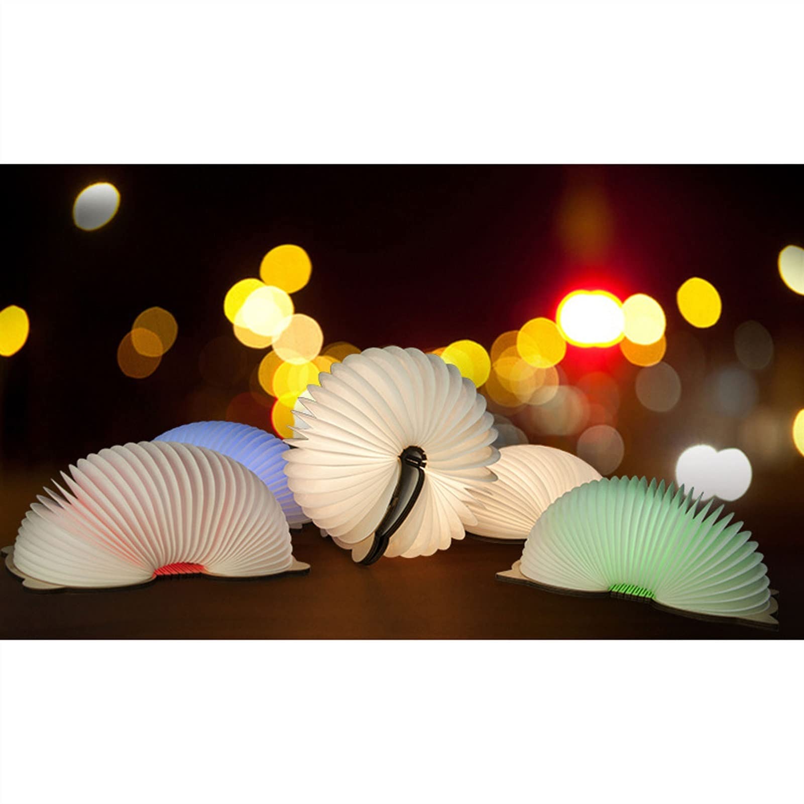 TOMYEUS LED Desk Lamp - Animal Shape (Frog) Night Light, Foldable USB Book Light for Reading, Bedside Table Lamp, Kids Room Decor & Creative Gift Idea