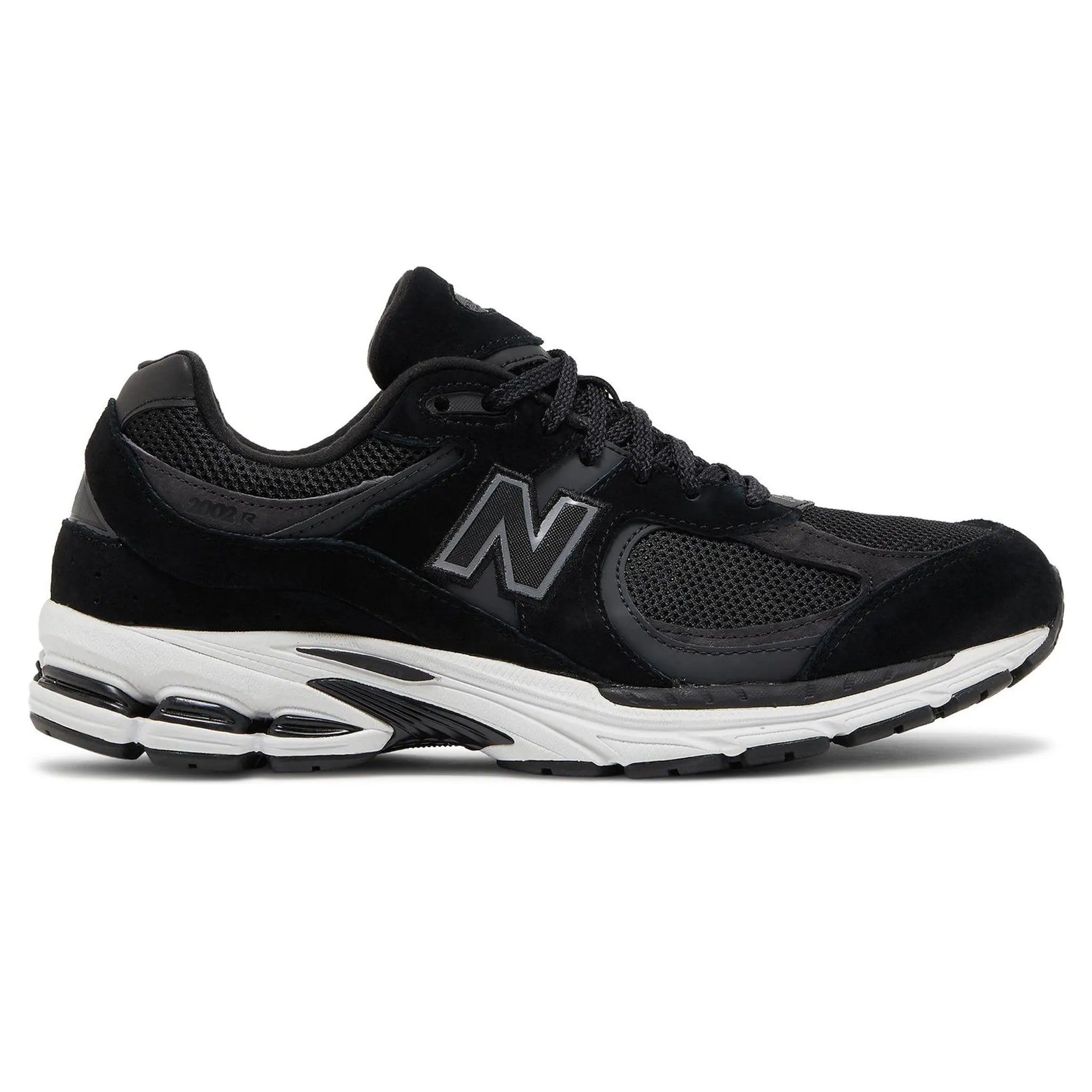 New Balance 2002R Black Gunmetal Running Shoes - Men's Retro Sneakers for Jogging, Walking & Casual Wear
