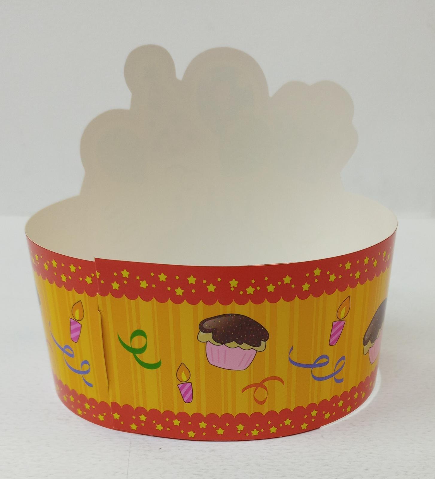 Vibrant Glitter Cardboard Birthday Crown for Kids - Perfect for Birthday Parties, Dress-Up, and Photo Props