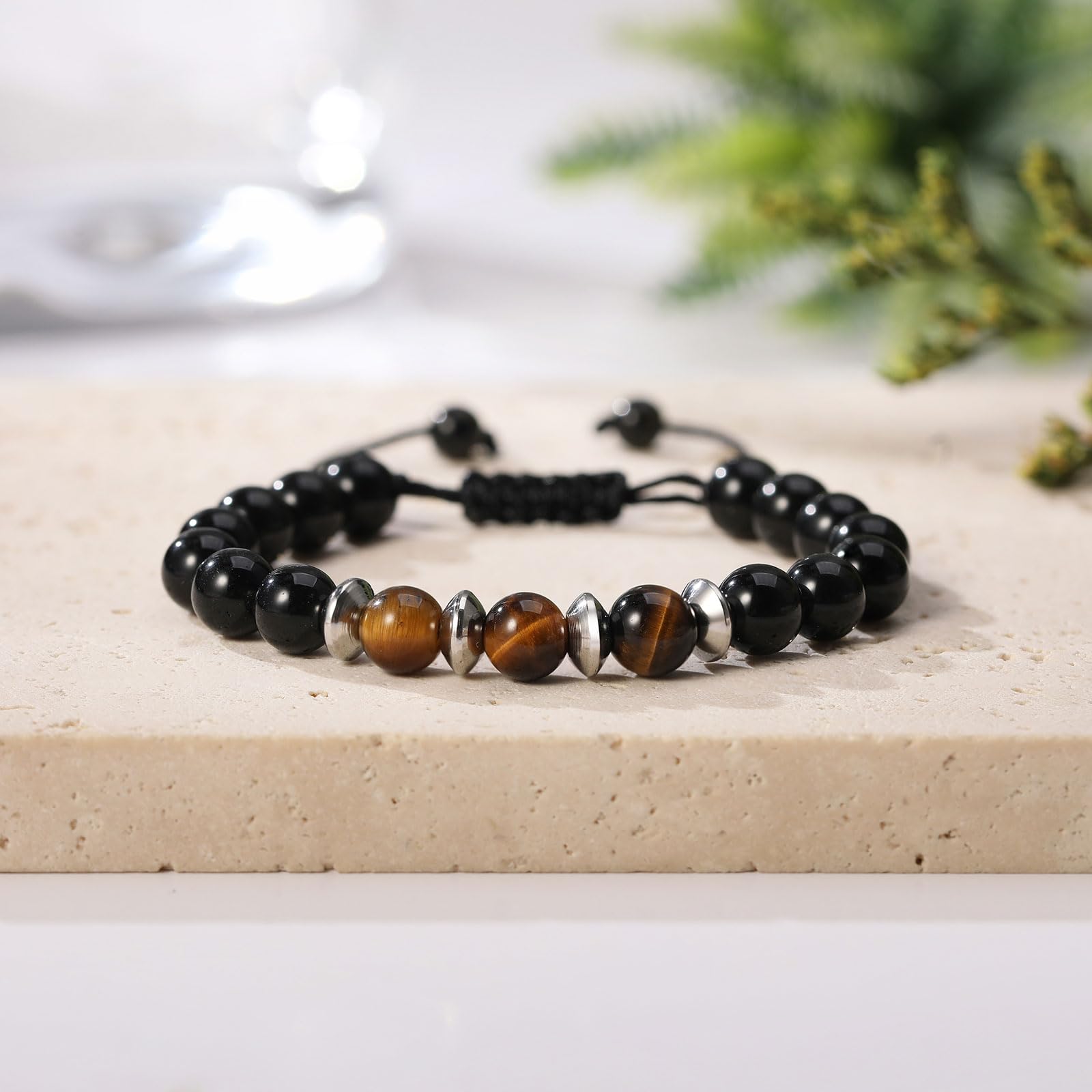Adjustable Beaded Bracelet for 7 Year Old Boys - Perfect 7th Birthday Gift for Son, Grandson, Nephew | Great for Parties, School, and Everyday Wear