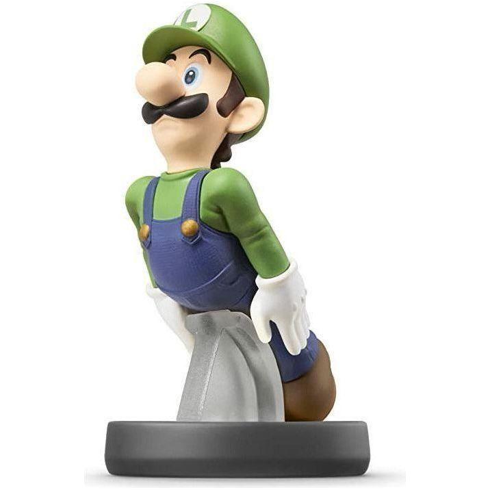 Super Smash Bros Luigi Amiibo Figure - Nintendo Switch Compatible Collectible for Gaming & Display