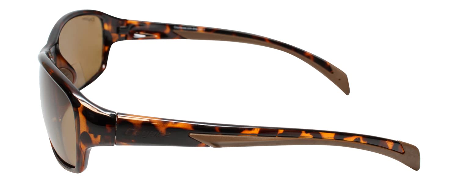 BP-14 Polarized Bifocal Reading Sunglasses for Men & Women - Sport Wraparound Oval Sunglasses with Readers - Trendy Eyewear for Outdoor Activities, Fishing & Driving