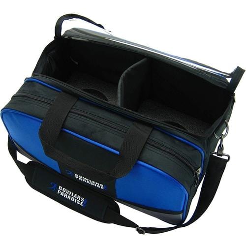 Premium Double Tote Plus Bowling Bag for Men & Women - Durable 2-Ball Carrier with Shoe Compartment | Perfect for League Play, Tournaments & Practice Sessions