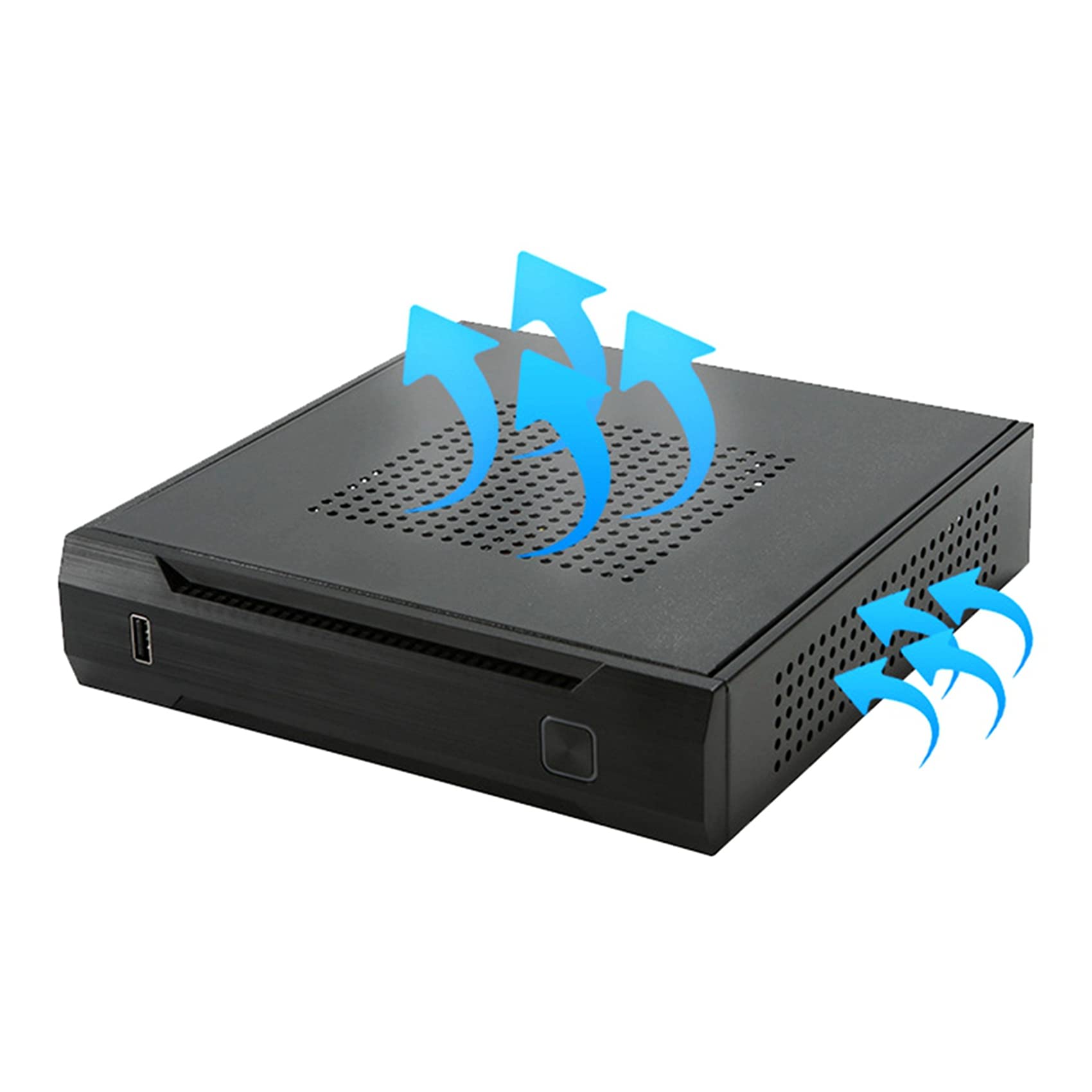 Cusstally 2 x ITX TX02 Mini PC Case for HTPC & Industrial Control