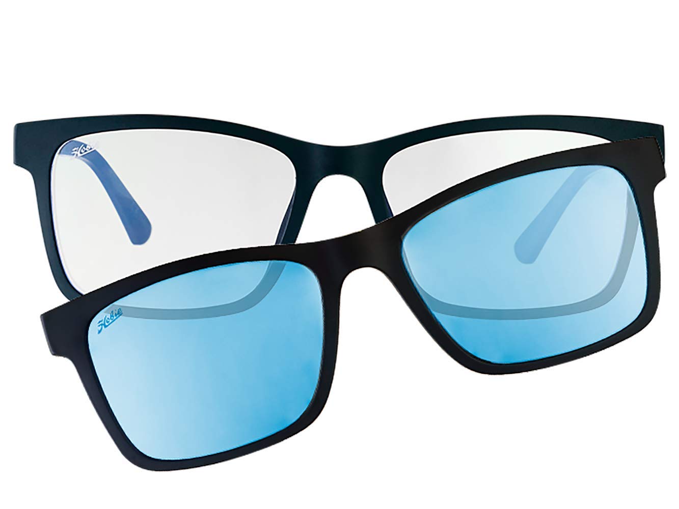 Hobie Lennox Clip-on Polarized Sunglasses for Men & Women - HydroClean Lenses for UV Protection & Anti-Glare - Perfect for Fishing, Driving, Hiking & Outdoor Activities