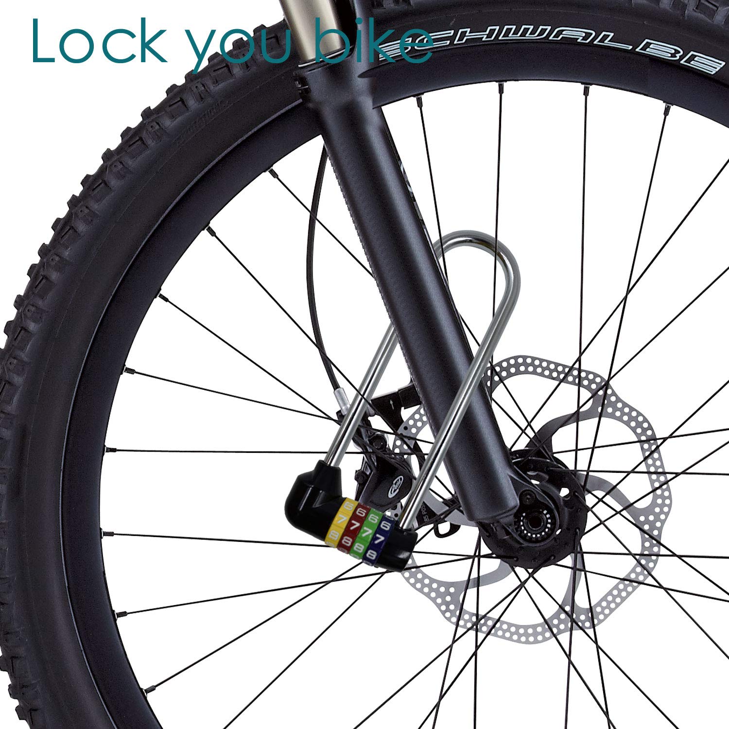 5 Inch (12.5cm) Long Shackle Beam Gym Locker Lock - 4 Digit Combination Padlock for Cabinet, Bike, School, Gym, Sports Locker, Fence & Toolbox - Durable Security Lock for Storage Boxes, Cases & Hasp - Perfect for Home, Office & Outdoor Use