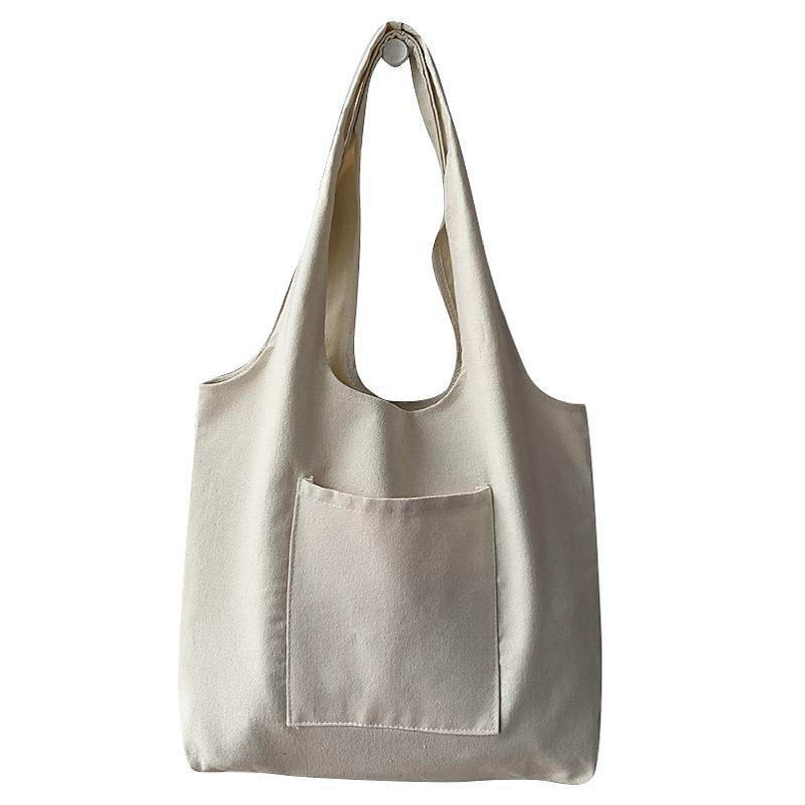 Vintage Large Canvas Shoulder Bag for Women - Retro Hobo Crossbody Purse & Casual Tote | Perfect for Travel, Shopping & Everyday Use