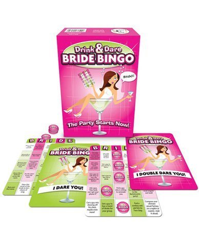 Fun Drinking Game for Bachelorette Parties - Leadoff Bride Bingo Set | Perfect for Girls Night Out, Wedding Showers & Bachelorette Events