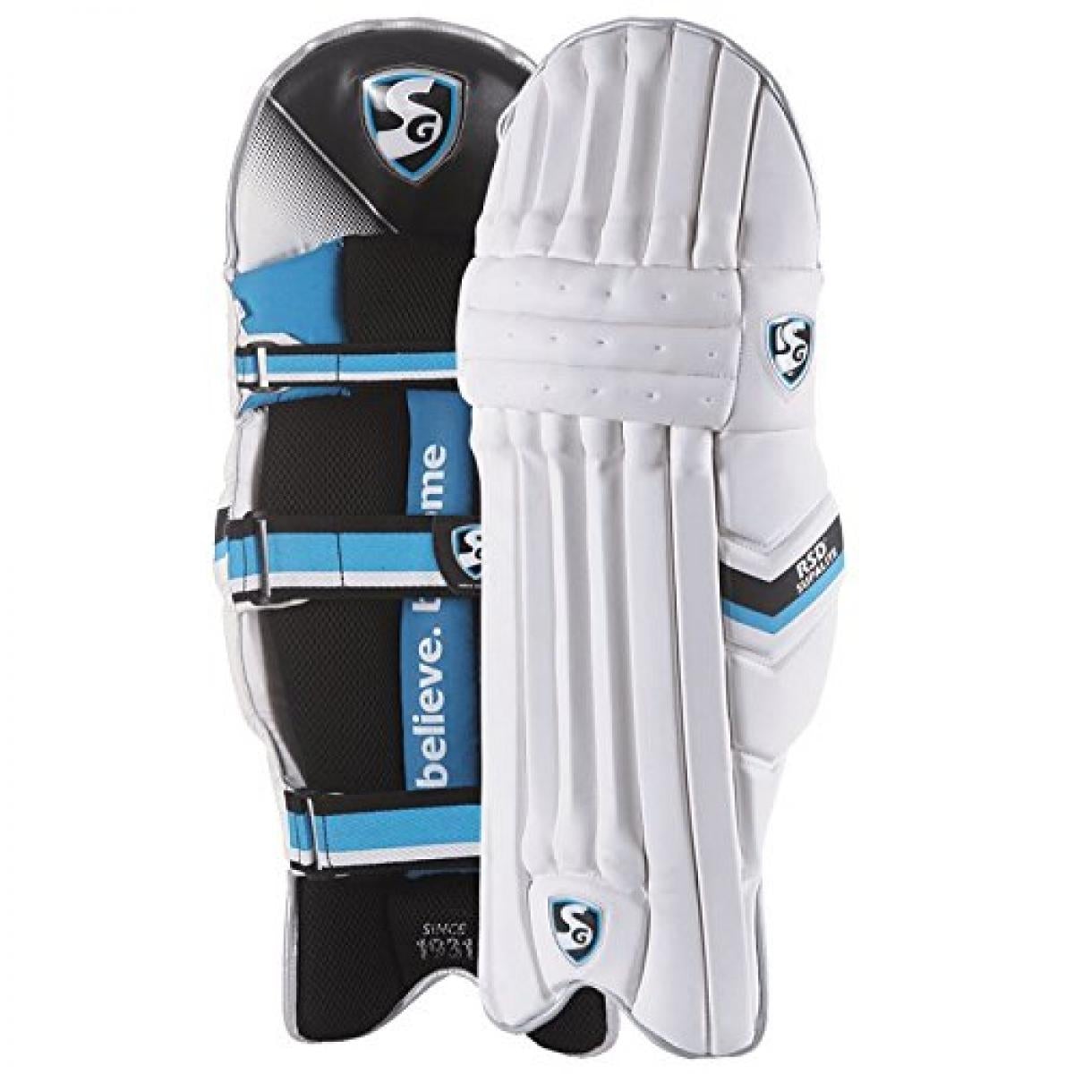 SG RSD Supalite Cricket Batting Pads for Adults - Right Hand (RH) - Lightweight Protective Gear for Practice & Matches