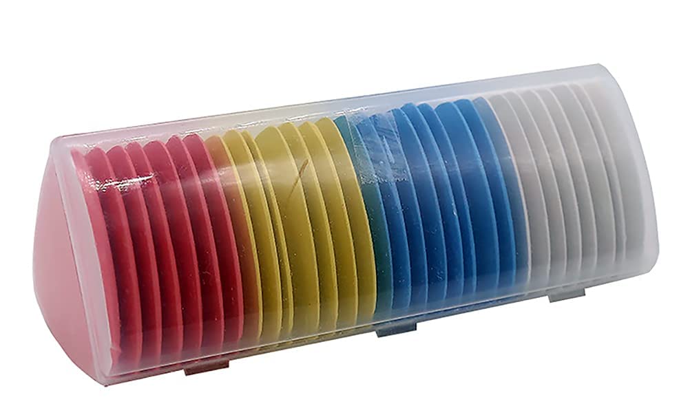 Triangle Tailors Chalk - 30 Pieces Sewing Fabric Chalk & Markers for Quilting, Dressmaking & DIY Crafts - Perfect for Fabric Marking, Pattern Tracing & Sewing Projects