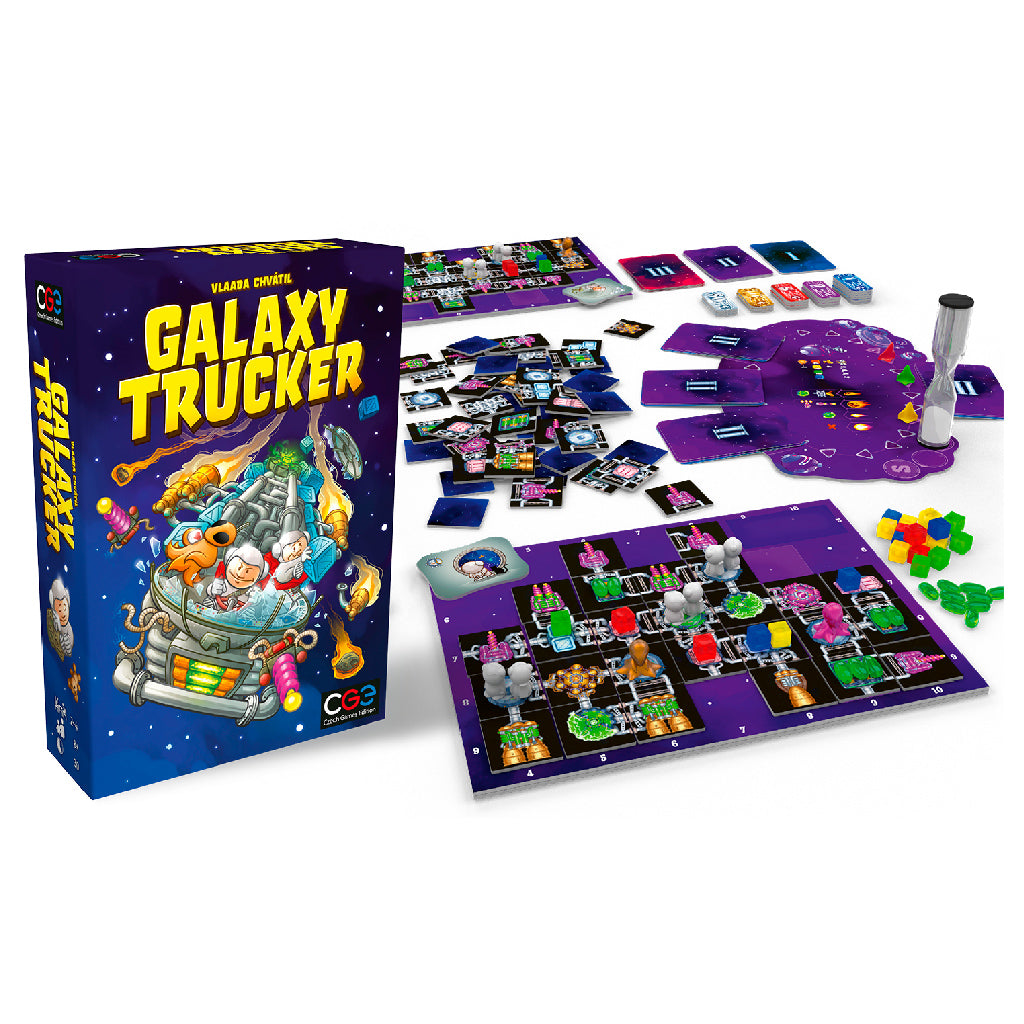 Galaxy Trucker 2nd Edition - Space Exploration Board Game for Adults & Teens - Perfect for Game Nights, Family Gatherings & Strategy Lovers