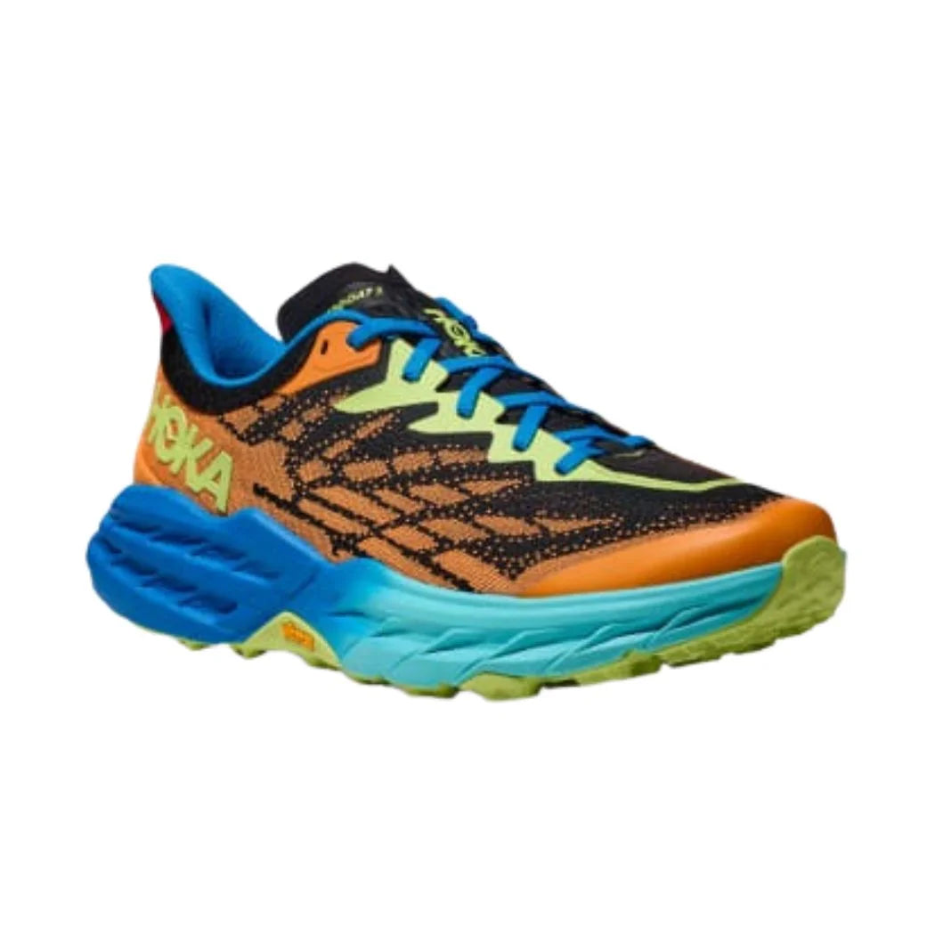 Hoka Speedgoat 5 Men's Trail Running Shoes - Lightweight Hiking & Outdoor Adventure Footwear for Mountain Trekking & Trail Running